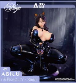 ABILU Design Molly's Changing Clothes Time Ninja A Type 1/4 Figure JAPAN