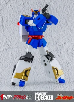 ACTION TOYS Action Goukin Brave Police J-Decker Action Figure JAPAN OFFICIAL