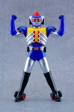 ACTION TOYS Tokusatsu Goukin Space Ironmen Kyodyne Grounzel Action Figure JAPAN