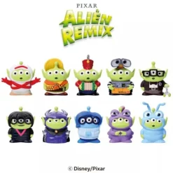 Alien Remix Soft Vinyl Puppet Mascot 2 Complete set JAPAN OFFICIAL