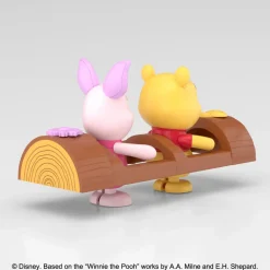 Aoshima RakuPla Tokotoko No.DP-15 Winnie the Pooh Pooh & Piglet Model Kit JAPAN