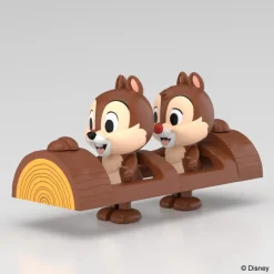 AOSHIMA Rakupura Tokotoko No.DP-12 Disney Character Chip & Dale Model Kit JAPAN