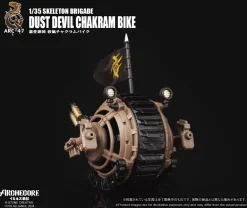 ARC-47 Skeleton Brigade Dust Devil Chakram Bike 1/35 Action Figure JAPAN