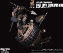 ARC-47 Skeleton Brigade Dust Devil Chakram Bike 1/35 Action Figure JAPAN