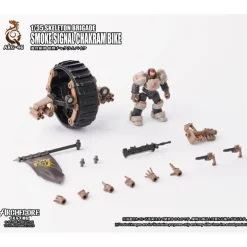 ARC-46 Skeleton Brigade Smoke Signal Chakram Bike 1/35 Action Figure JAPAN