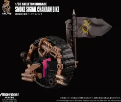 ARC-46 Skeleton Brigade Smoke Signal Chakram Bike 1/35 Action Figure JAPAN