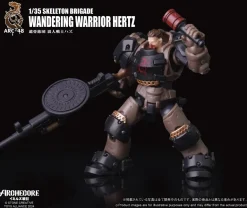 ARC-48 Skeleton Brigade Wandering Warrior Hertz 1/35 Action Figure JAPAN