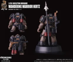ARC-48 Skeleton Brigade Wandering Warrior Hertz 1/35 Action Figure JAPAN