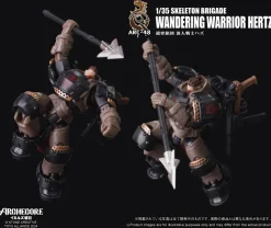 ARC-48 Skeleton Brigade Wandering Warrior Hertz 1/35 Action Figure JAPAN