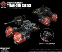 ARCHECORE Saga of Ymirus Series ARC-50 URSUS GUARD Titan-Arm Sledge 1/35 Figure