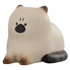 BANDAI Angry Cat 3 Complete Set Figure Capsule Toy JAPAN OFFICIAL