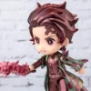 BANDAI Figuarts mini Demon Slayer Tanjiro Kamado Hinokami Kagura Action Figure