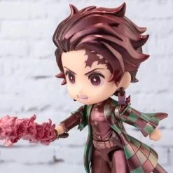 BANDAI Figuarts mini Demon Slayer Tanjiro Kamado Hinokami Kagura Action Figure