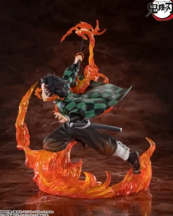 BANDAI Figuarts ZERO Demon Slayer Tanjiro Kamado Rengoku Guard ver. Figure JAPAN
