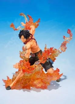 BANDAI Figuarts ZERO ONE PIECE Brother's Bond Portgas D. Ace Figure JAPAN