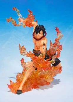 BANDAI Figuarts ZERO ONE PIECE Brother's Bond Portgas D. Ace Figure JAPAN