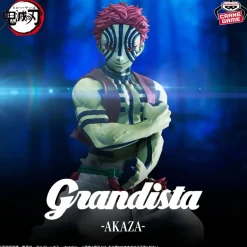 BANDAI Grandista Demon Slayer Kimetsu no Yaiba Akaza Figure JAPAN OFFICIAL