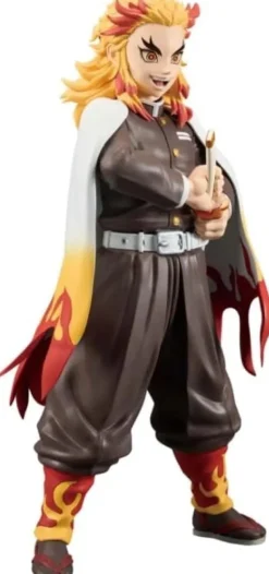 BANDAI Grandista Demon Slayer Kimetsu no Yaiba Kyojuro Rengoku Figure JAPAN