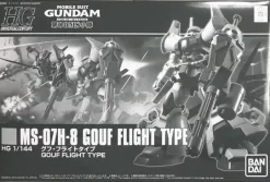 BANDAI HGUC 1/144 MS-07H-8 Gouf Flight Type Model Kit JAPAN OFFICIAL