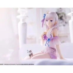 BANDAI Ichiban Kuji Re Zero Slumber Party Emilia Prize B Figure JAPAN OFFICIAL