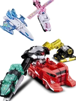 BANDAI Kiramager Robo 01 Mashin Gattai DX Kirameijin Set Action Figure JAPAN