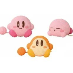 BANDAI Kirby of the Stars Amikotto Petit Kirby & Waddle Dee Figure Set of 3