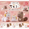 BANDAI Little Fox with Two Tails Tenko Daisuki Figure Complete Set Capsule Toy