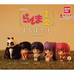 BANDAI Machibouke Ranma 1/2 Complete Set Figure Capsule Toy JAPAN OFFICIAL