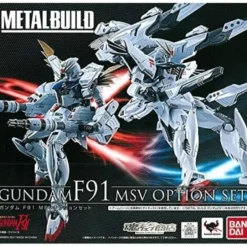 BANDAI METAL BUILD Gundam F91 MSV Option Set Figure JAPAN OFFICIAL