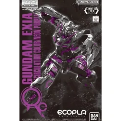 BANDAI MG 1/100 Gundam Exia Recirculation Color Neon Purple ECOPLA Figure JAPAN