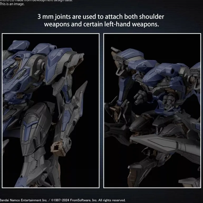 BANDAI 30MM Armored Core VI Schneider Nachtreiher 40E STEEL HAZE Model Kit JAPAN