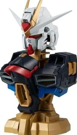 BANDAI MS Mechanical Bust 04 Strike Freedom Gundam Set of 3 Figure Capsule Toy