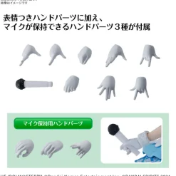 BANDAI 30MS THE IDOLM@STER Fuyuko Mayuzumi Model Kit JAPAN OFFICIAL