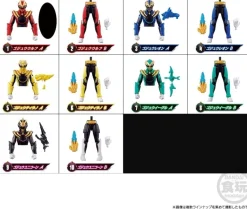 BANDAI No.1 Sentai Gozyuger Action Figure YU-DO 12Pack Box JAPAN OFFICIAL