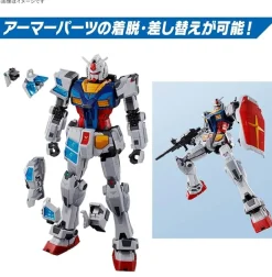 BANDAI RX-78F00/E Gundam EX-001 Glass Feather 1/144 Model Kit JAPAN OFFICIAL