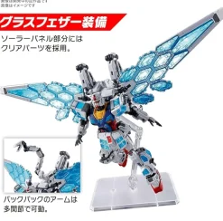 BANDAI RX-78F00/E Gundam EX-001 Glass Feather 1/144 Model Kit JAPAN OFFICIAL