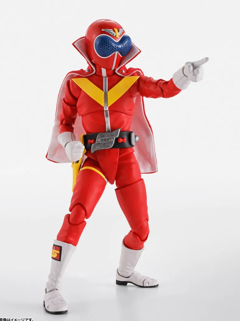 BANDAI S.H.Figuarts Akarenger Super Sentai 50th Anniversary Ver. Action Figure