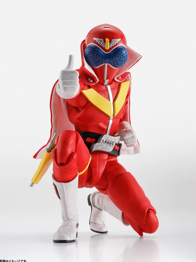 BANDAI S.H.Figuarts Akarenger Super Sentai 50th Anniversary Ver. Action Figure