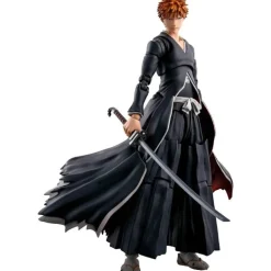 BANDAI S.H.Figuarts BLEACH Ichigo Kurosaki Getsugatensho Action Figure JAPAN