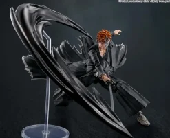 BANDAI S.H.Figuarts BLEACH Ichigo Kurosaki Getsugatensho Action Figure JAPAN