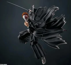BANDAI S.H.Figuarts BLEACH Ichigo Kurosaki Getsugatensho Action Figure JAPAN