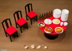 BANDAI S.H.Figuarts Dragon Ball Z Son Goku's Eating Moderately Set Figure JAPAN