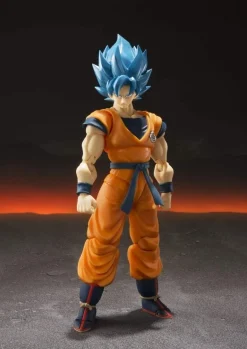 BANDAI S.H.Figuarts Dragon Ball Super Saiyan God Son Goku Action Figure JAPAN