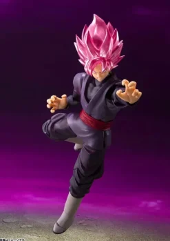 BANDAI S.H.Figuarts Dragon Ball Super Goku Black Super Saiyan Rose Action Figure