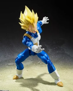 BANDAI S.H.Figuarts Dragon Ball Z Super Saiyan Vegeta Action Figure JAPAN