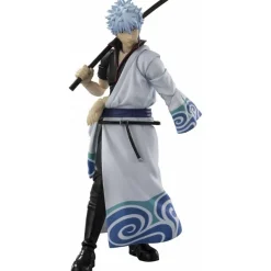 BANDAI S.H.Figuarts Gintama Gintoki Sakata Action Figure JAPAN OFFICIAL