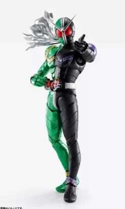 BANDAI S.H.Figuarts Kamen Rider Double Cyclone Joker Action Figure JAPAN