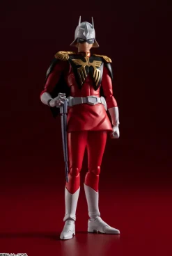BANDAI S.H.Figuarts Mobile Suit Gundam Char Aznable Action Figure JAPAN OFFICIAL