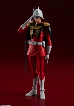 BANDAI S.H.Figuarts Mobile Suit Gundam Char Aznable Action Figure JAPAN OFFICIAL