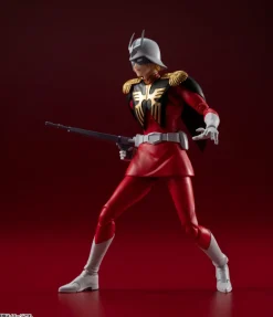 BANDAI S.H.Figuarts Mobile Suit Gundam Char Aznable Action Figure JAPAN OFFICIAL